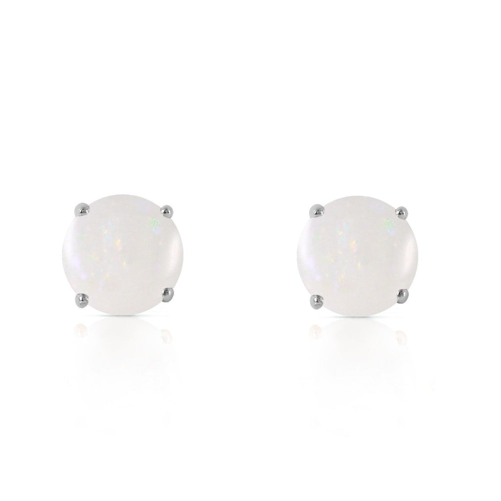 0.7 Carat 14K White Gold Whatever It Takes Opal Earrings