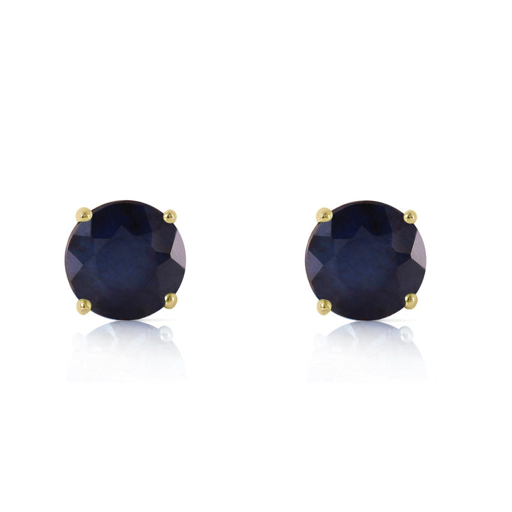 0.95 Carat 14K White Gold In Wonderland Sapphire Earrings