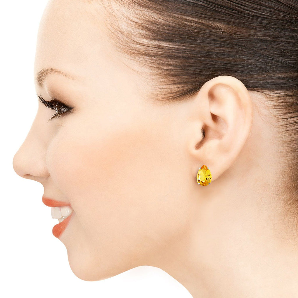 10 Carat 14K Gold Inspiration Citrine Earrings
