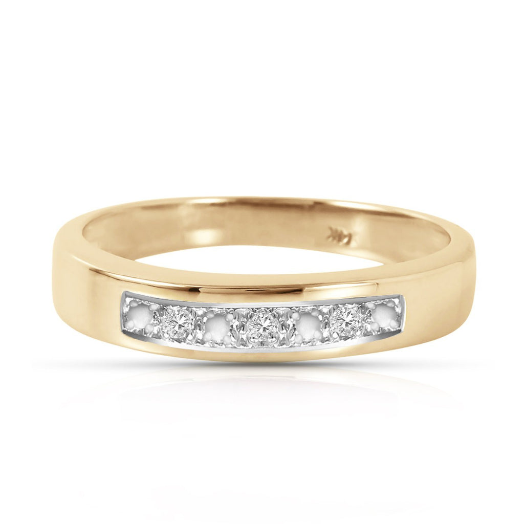 14K Rose Gold Rings w/ Natural Diamonds